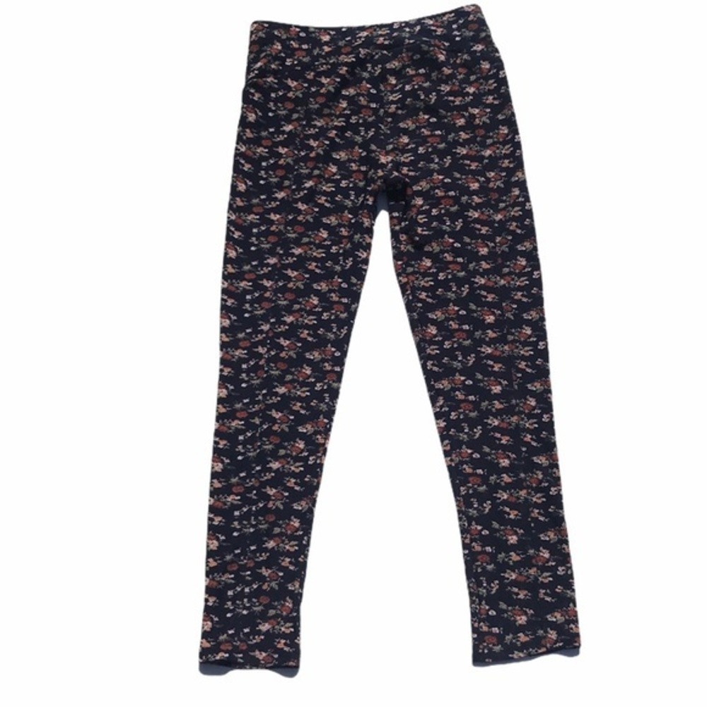 Coco + Carmen Navy Blue Floral Print Leggings - Picture 6 of 6